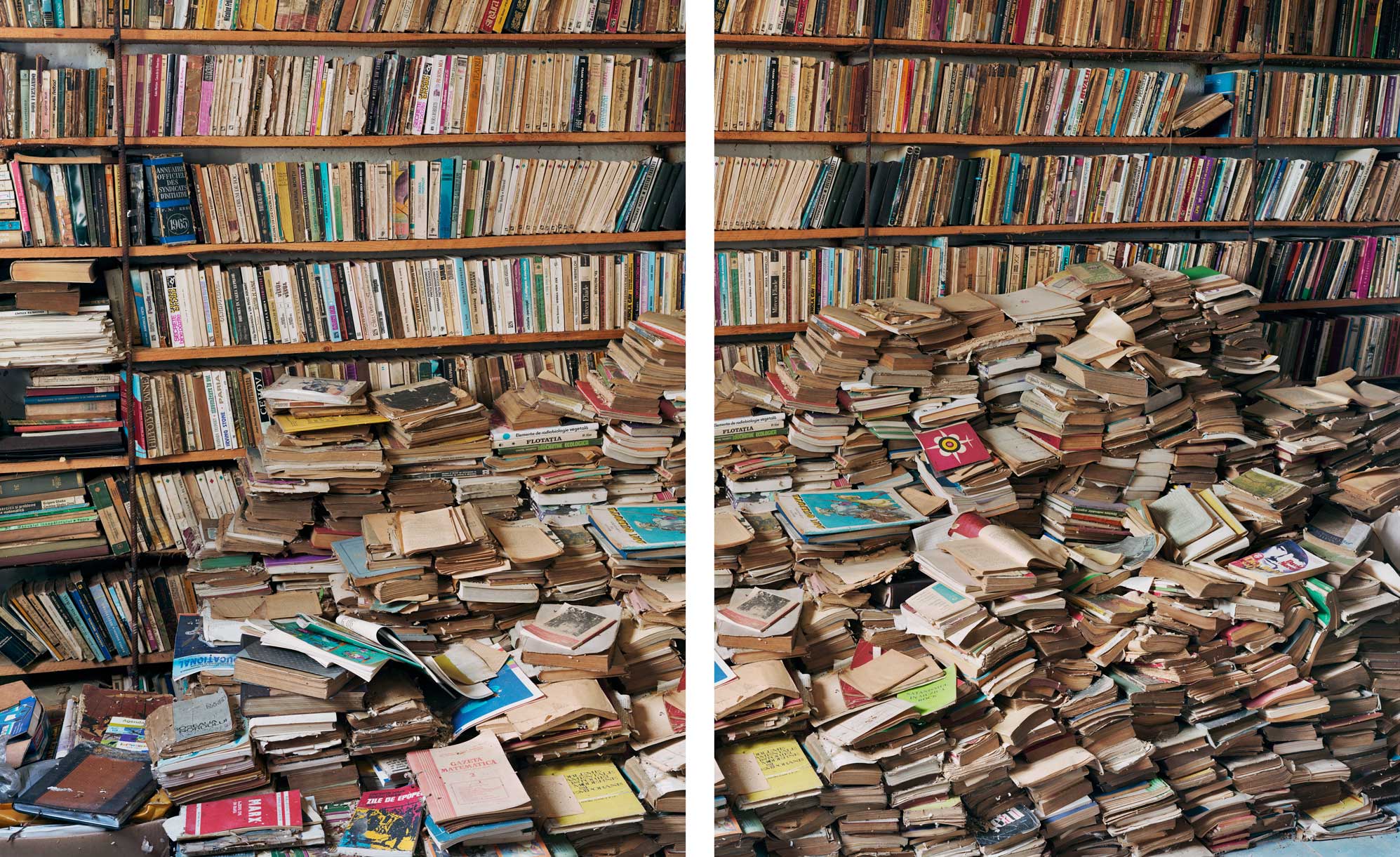 Irineu’s Library. Giurgiu. Romania. (Courtesy Eidos Foundation)